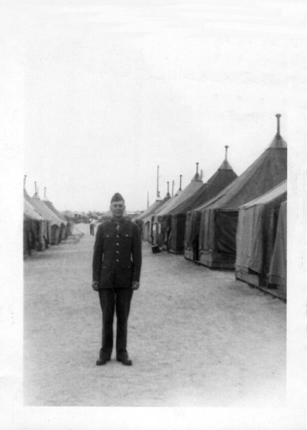 Jim Minn, Desert Training Center, Mojave Desert, Needles, Ca, 1943